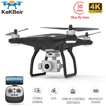 KaKBeir X35 Brnenje GPS, WiFi 4K HD Kamera Profissional RC Quadcopter Brushless Motor brezpilotna letala Gimbal Stabilizator 20-minutni polet