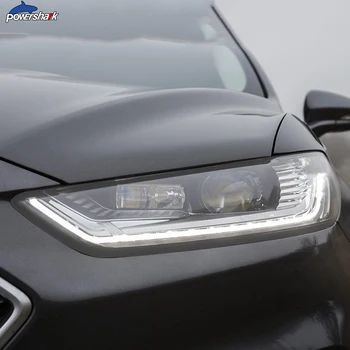 2 Kos Avtomobilski Žarometi Odtenek Črna Zaščitna folija za Zaščito Preglednih TPU Nalepke Za Ford Mondeo MK5-Danes Dodatki