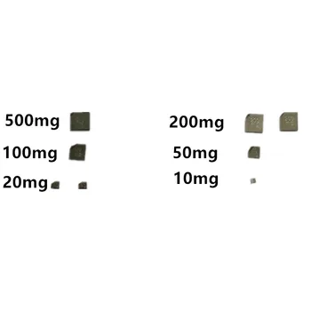 8Pcs M1 1,1 g 10 mg-500 mg Gramov Natančnost Umerjanja Obsega Teža Set