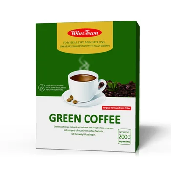 20 Teabags Slim Zeleno Kavo z Ganoderma Nadzor Teže Detox Čaj za hujšanje, Hujšanje Fat Burning Zdravje Čaj Prehrana Tablete