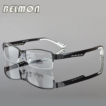 Belmon Spektakel Okvir Moških Očala korejska Vojna Računalnik Recept Za Optični Moški Očala Clear Leče Očal Okvir RS050