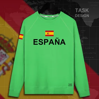 Kraljevina Španija Espana ESP španski Španec moški pulover s kapuco puloverji s kapuco moški majica tanke ulične oblačila jope 01