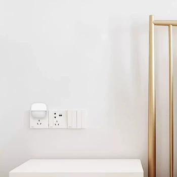 Xiaomi Youpin Yeelight plug-v noč svetlobni senzor različica toplo belo energijsko varčne razsvetljave senzor za dnevno sobo in spalnico