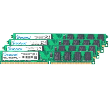 SNOAMOO Namizni RAČUNALNIK Ram DDR2 4GB(2x2GB) 800MHz PC2-6400S 240-Pin 1.8 V DIMM Za intel in AMD Združljivim Računalnikom, v Spomin Garancija