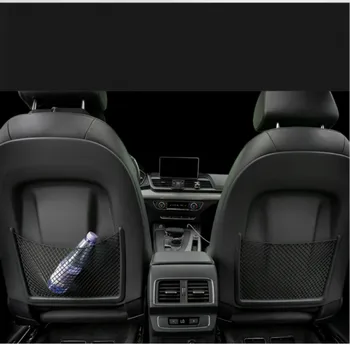 CXKJGS Avto Dodatki Notranjost Dekoracijo Sedež Shranjevanje Nnet Žep Organizador Organizator Za Audi A4 B6 B8 Q3 A3 A6 V5 V7