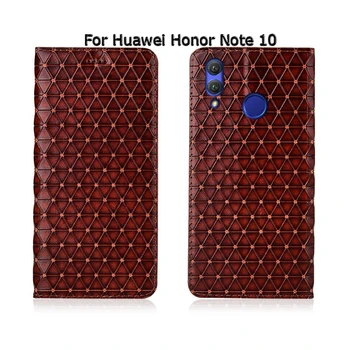 Moda Stojalo Flip Primeru Telefon Kritje Za Huawei Honor Opomba 8 10 Pristen Krava Usnje Kartico Design Primeru Mobilni Telefon