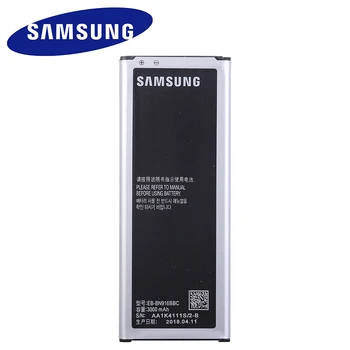 Original Baterija Za Samsung Galaxy NOTE4 N9100 N9106W N9108V N9109V OPOMBA 4 Z NFC EB-BN916BBC Nadomestno Baterijo 3000mAh