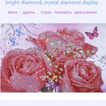 2017 novo arried 5D kristalno Krog diamond slikarstvo Vere navzkrižno šiv Doma Dekor diamond vezenje mozaik verske za darilo