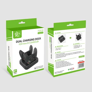 Stojalo za polnjenje Postajo Dustproof Prenosni Izvajanje Dekor za Xbox Serije X Krmilnik za Dual USB C Polnilnik Stojalo