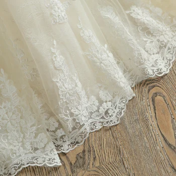 SL-023 Očarljivo Ljubica Aplicirano Čipke Letnik Biseri Biseri Pasu Poročne Obleke Poročne obleke vestido de novia princesa