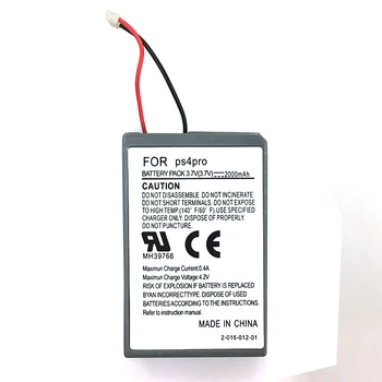 Za PS4 Pro Baterija 2000mAh Polnilna Batteria +USB Kabel Polnilnika za Sony PS4 pro Brezžični Krmilnik Rezervnih Li ion Baterije