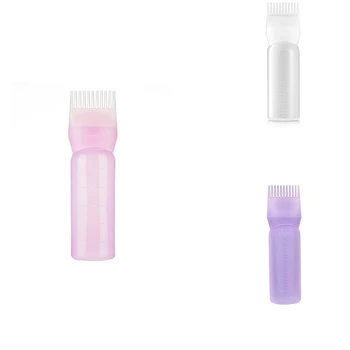 Barvanje las, Steklenice, Plastične Spray Steklenico Aplikator Izdajanje Salon za Barvanje Las Barvanje Frizerski Dye Orodje 120Ml