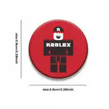 Original Roblox Igra Perifernih Anime Slika Značko Dekoracijo Nova Zapestnica s Spominki Medaljo Unisex Fant je Stranka Darilo za rojstni dan 8pcs