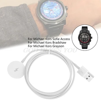 Prenosni Polnjenje Dock Stojalo Smart Watch Kabel Polnilnika za Michael Kors Dostop Smartwatch Pribor Padec Ladijskega prometa