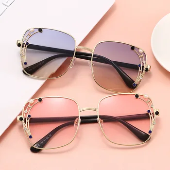 Moda za Ženske, sončna Očala blagovne Znamke Design Ženske Vintage sončna Očala Lady Luksuzni Sunglass UV400 Odtenki Očala Oculos de sol mujer