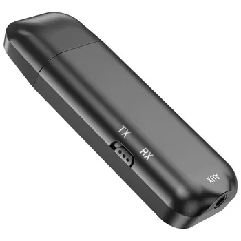 USB Brezžični 5.0 Sprejemnik Oddajnik Zvočna kartica LCD Zaslon 3.5 mm AUX Brezžične Stereo Glasbe Adapter