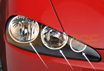 Za Alfa Romeo 147 2005 2006 2007 2008 2009 2010 Ultra svetla SMD LED Angel Eyes halo obroči za vgradnjo Dnevno Svetlobo Avto styling