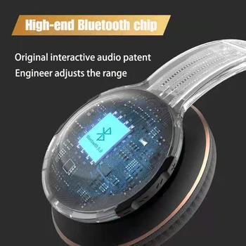 Bluetooth gaming slušalke moda večnamensko brezžične slušalke stereo surround zvok športne Slušalke barvno ujemanje telo