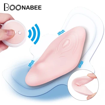 Mini Nevidno Vibrator Nosljivi Hlačke Sex igrače za Ženske Prenosni Stimulator Klitorisa Brezžični Daljinski upravljalnik z vibriranjem Jajca