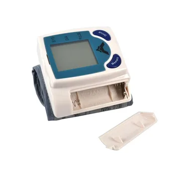 Samodejni pametni Zapestje Hlačnice Sphygmomanometer Krvi Presure Meter Zaslon pralni Srčnega utripa Utrip Prenosni Tonometer
