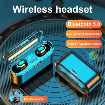 S1 TWS Brezžični Čepkov Nepremočljiva Bluetooth 5.0 Šport in-Ear Slušalke Z 2200mAh Primeru, da za ponovno Polnjenje