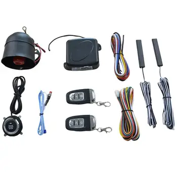 12V Tipko Aktivira Avto Vstop brez ključa Sistem za Dostop do Vžiga Predogrevanja Sistem Daljinskega Starter Kit Car Alarm Za Avto Vozil