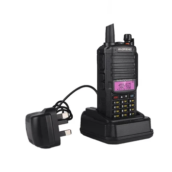Prvotne baofeng uv9r plus nadgrajeno dual band radijska nepremočljiva walkie talkie komunikacije amaterski vhf, uhf marin ham radio