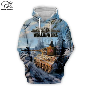 PLstar Kozmos Najnovejši World Of Tanks Hoodies 3D tiskanih Unisex Majica Moški pulover s kapuco Znamke Priložnostne Hoodies igra plašč slog 001