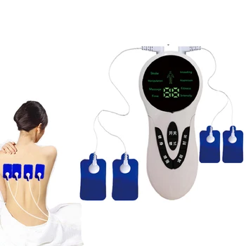 Elektronski Impulz TENS Terapije Pralni Mišični Stimulator Akupunktura Telo Massager Bolečin v Mišicah Glajenje Electrostimulator