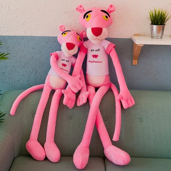 Tovarniški Trgovini Pink Panther Plišastih Igrač v korejskem Slogu DEKLE Srce Pink Panther Punčko Spat z Blazino za Punco, Darilo