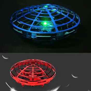 UFO Mini Brnenje Igrače za Otroke Helikopter Ir Indukcijske Letalo, ki Plujejo pod Žogo Quadrocopter Brnenje XMAS Darila za Fante, Punce