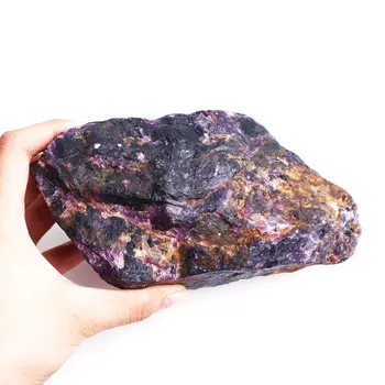 1PC 500-1500g Velikih Naravnih Vijolično Fluorite Quartz Crystal Rock Reiki Kamen Zdravljenja Primerkov Mineralov, Zbirka Darilo Dekor