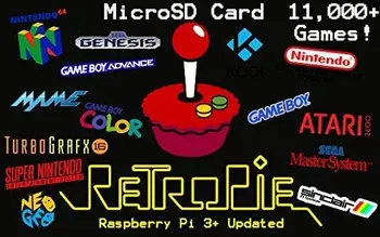 RetroPie za 11.000+ Igre MicroSD za Raspberry Pi, 2, 3 in 3B+ Posnemanje Postaja Multi Emulators
