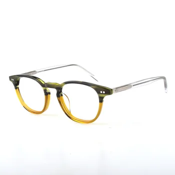 Blagovno znamko Design Optičnih Očal Okvir Retro Okrogle Očala Za Moške in Ženske Kratkovidnost Branje Očala OV5062
