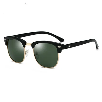 Polarizirana sončna Očala Moški Ženske Oči, sončna Očala Ženske Pol Rimless Klasičen Moški sončna Očala UV400