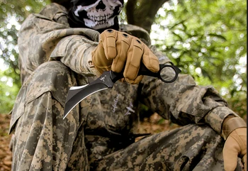 Voltron Prostem taktično nevihte nož, posebne sile divje survival nož, divje prostem karambit, lov kampiranje džungle nož