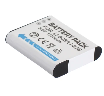Polnilni Baterijski Paket za Ricoh DB-110, DB110 in Ricoh GR III, GR3, GRIII, G900, G900SE, WG-6, WG6 Digitalni Fotoaparat