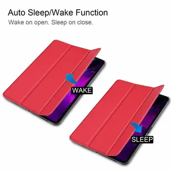 Magnetni Trifold Ohišje Za iPad Pro za 12,9 2020 4. Generacije Auto Sleep/Wake Kritje Funda