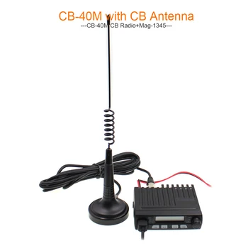 CB Radio Antena z Magnetom Znanja 26-28MHz Mag-1345 s 4 metrov napajalnega Kabla s PL259 priključek za CB-27 CB-40M AR-925