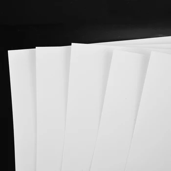 5pcs Velikosti A4 Brizgalne Vode-Potisnite Papir za Prenos Priročno Uporabo Jasno, Bele Vode Prosojnica Nalepke Papir DIY Oblačila Vzorec Orodje