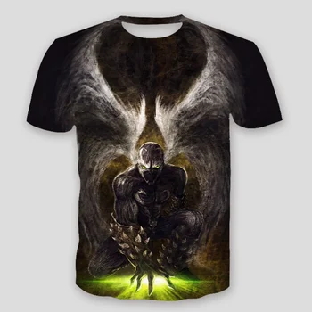 Angeli Micelij 3D T-Majica moška Moda Modni T-shirt Ustvarjalne T-majico tide T-shirt poletje Osebnost T-shirt 3d T-shirt