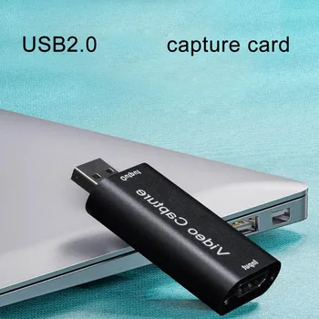Zajem Video Kartica, HDMI je združljiv Pretakanje VHS Odbor Zajemanje USB 2.0 Kartice Grabežljivac Diktafon Polje Fr PS4 Igra DVD Kamere Grafika