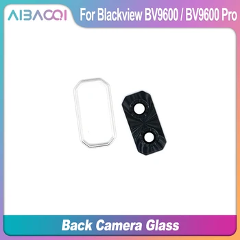AiBaoQi Novo Izvirno Kamera Zadaj Steklo objektiv Za Blackview BV9600 Pro Kamero Nazaj Dekoracijo Okvir Nadomestni Dodatki Deli