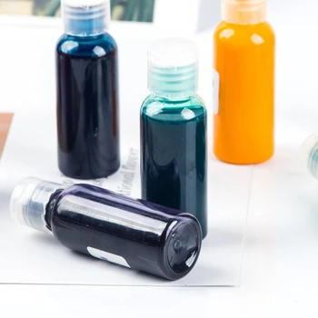 24 Barve, Velike Steklenice 30ml Smolo Pigment Kit Pregleden Epoksi UV Smolo Barvanje Barvilo, Pigment Barvilo Izginja Odpornost