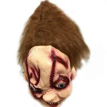 Halloween Zombie Grozljivke Masko Duha Obraz Lutka Maska Iz Lateksa Cvet Masko Vzdušje Počitnice Težavno Rekviziti Stranka Dekor Dobave