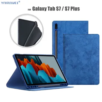 Ohišje Za Samsung Galaxy Tab S7 2020 SM-T870 SM-T875 Magnetni Funda Pokrovček za Samsung Galaxy Tab S7 Plus SM-T970 SM-T975 Primeru