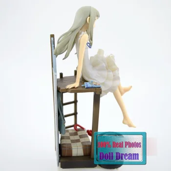 21 CM Japonski Anime Anohana Honma Meiko Menma PVC Dejanje Slika Zbirateljske Model Igrača za dekleta