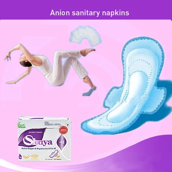 6Packs Anion Higienski Napkin Blazine Za Ženske Sanitarne Napkin Anion Higienski Vložki Menstrualne PadFeminine Higienskih Izdelkov