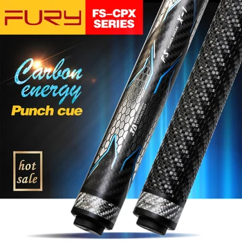 FLASH PRODAJE Fury Biljard Udarec Iztočnico FS-CPX-N/P 13mm Nasvet Strokovno Ogljikovih Vlaken Gred Tecnologia Odmor Iztočnico