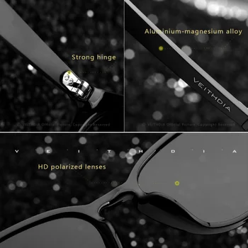 VEITHDIA blagovne Znamke 2020 Unisex Aluminija+TR90 Moške Photochromic Ogledalo Polarizirana sončna Očala Očala sončna Očala Za Ženske 6116